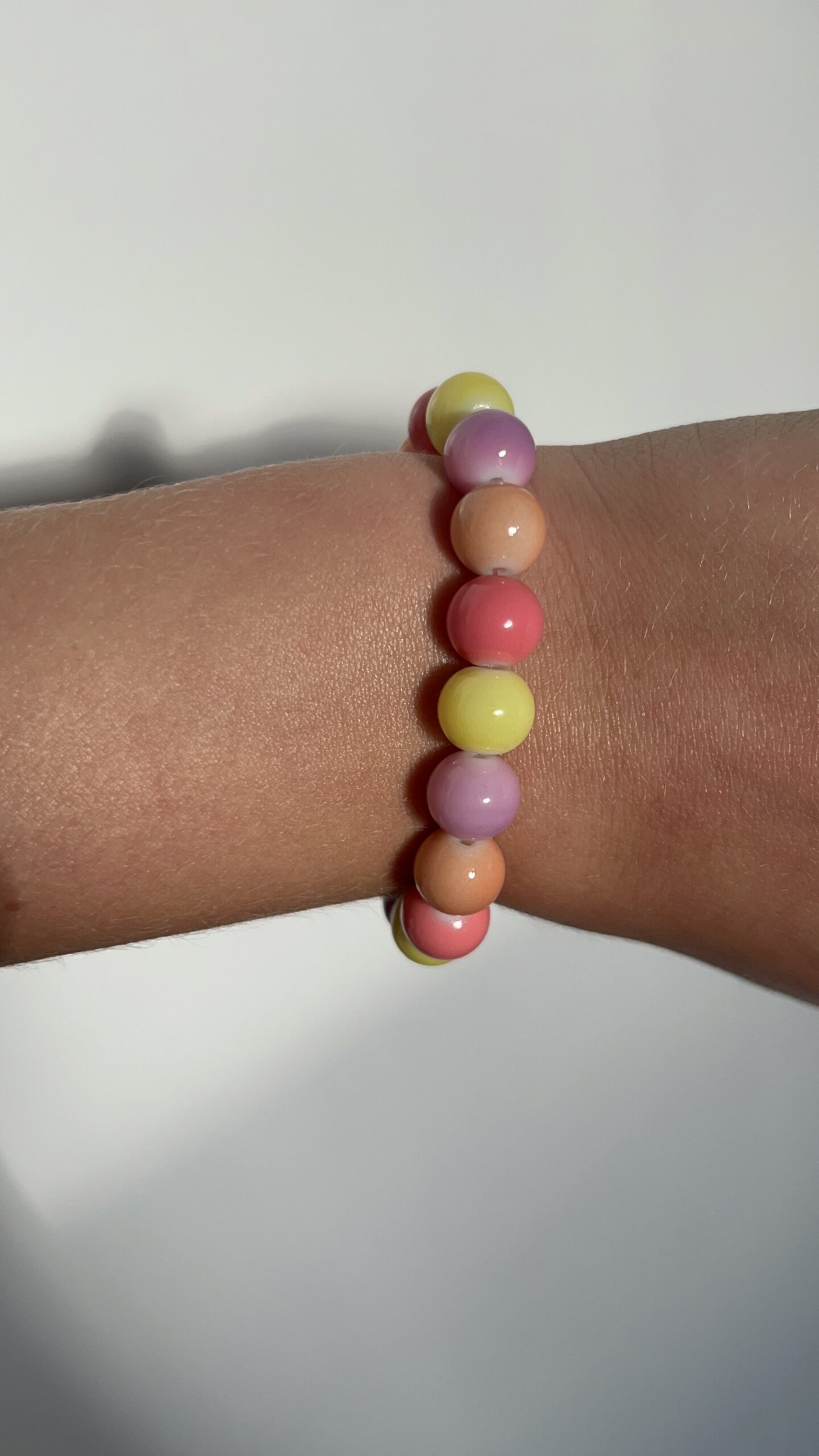 Armband met glaskralen