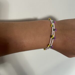 Set van 2 fruit armbandjes (ananas en besjes)