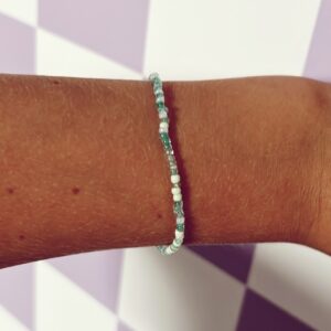 Groen kralen armbandje